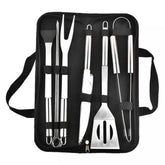 9pcs BBQ Tool Set High Quality Stainless Steel